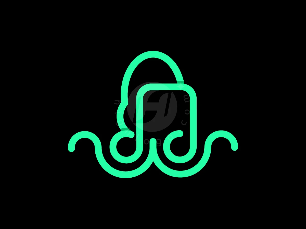 Octoupus Music Logo - Media Logo design by Judesen for sale on Highlogo