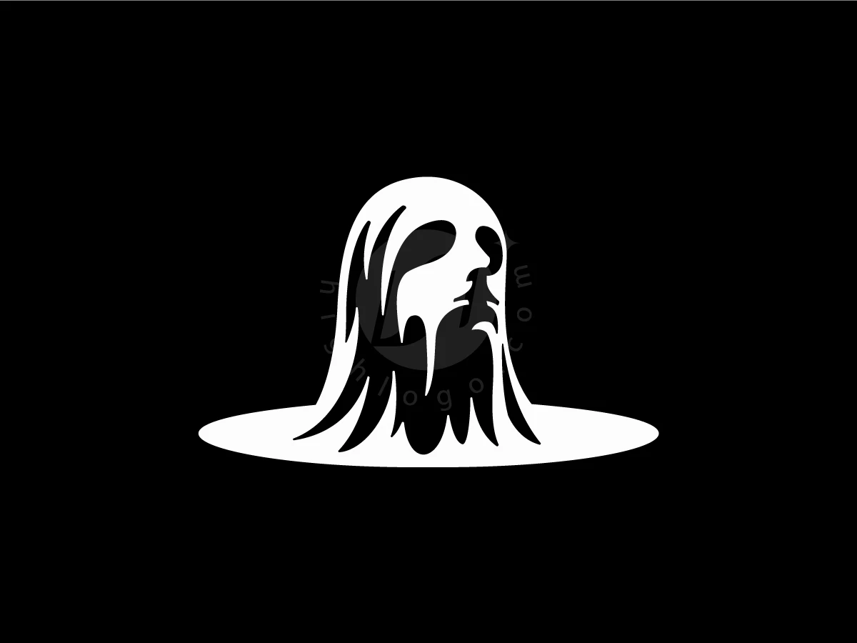 Mysterious Face Logo - Negative space Logo design by NRLMSTF for sale on Highlogo