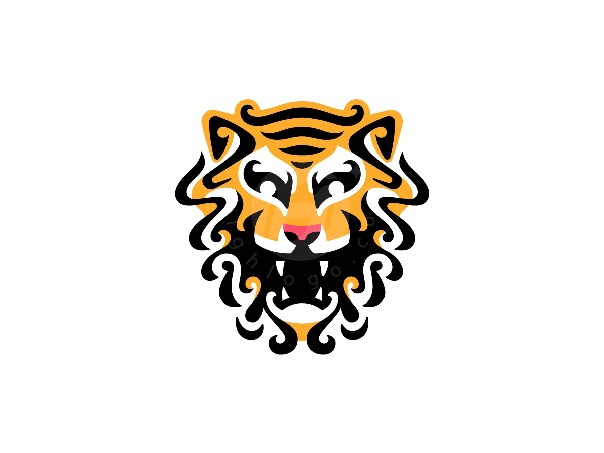 Tribal Tiger Logo - Animal Logo design by NRLMSTF for sale on Highlogo