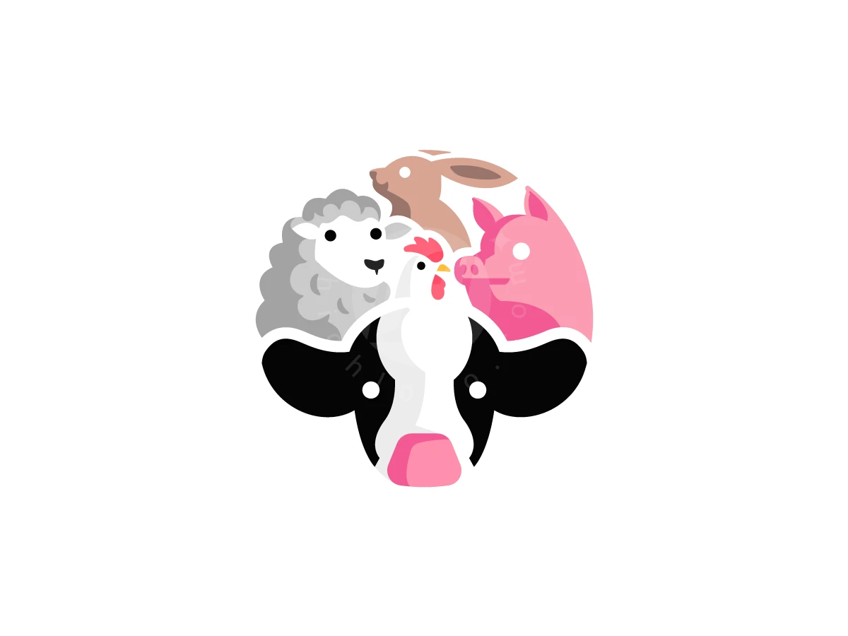 Animal Farm Logo - Animal Logo design by NRLMSTF for sale on Highlogo