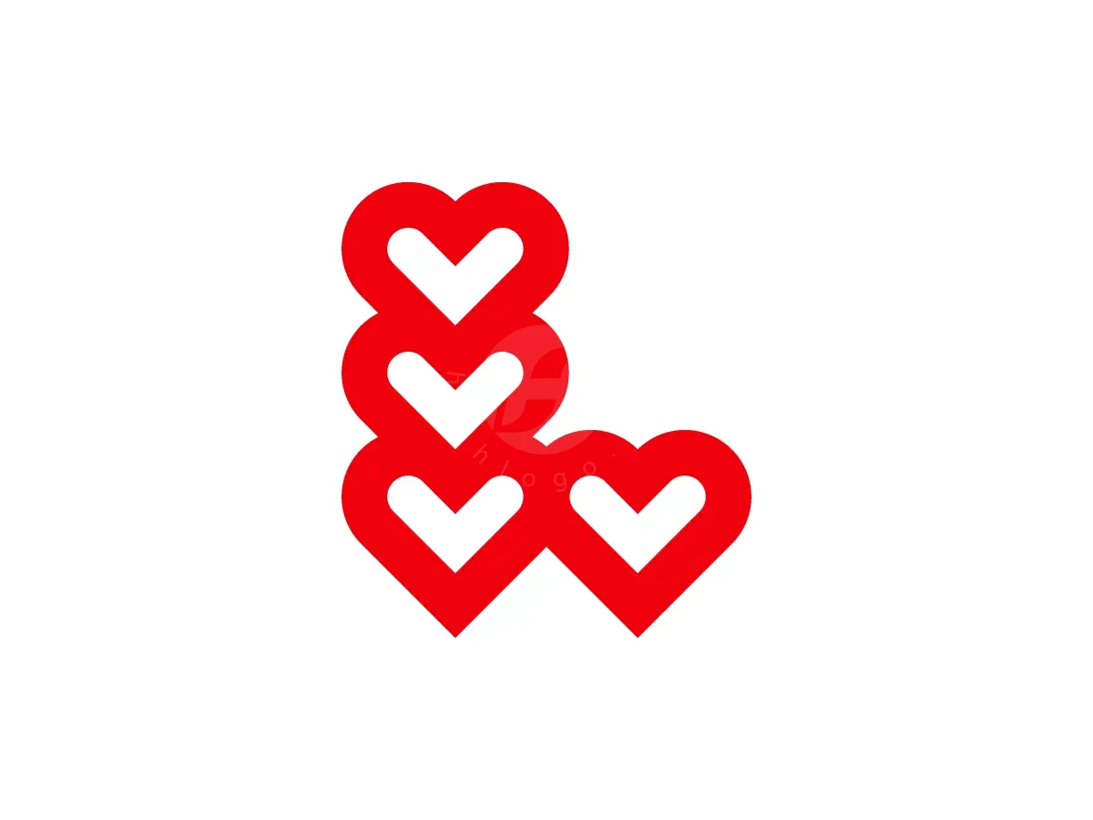 Letter L Love Logo - Beauty Logo design by afiqisme for sale on Highlogo