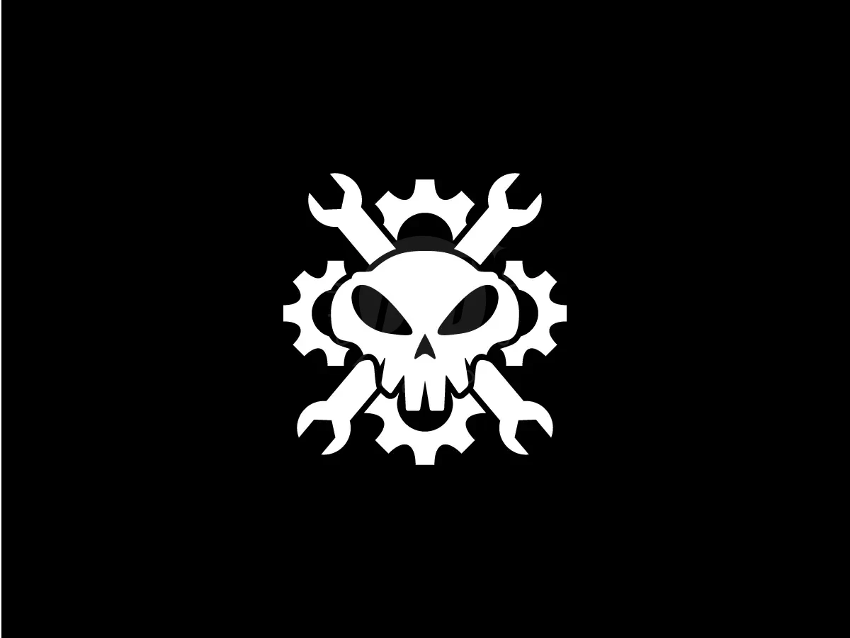 Mechanic Skull New Logo - Fashion Logo design by afiqisme for sale on Highlogo