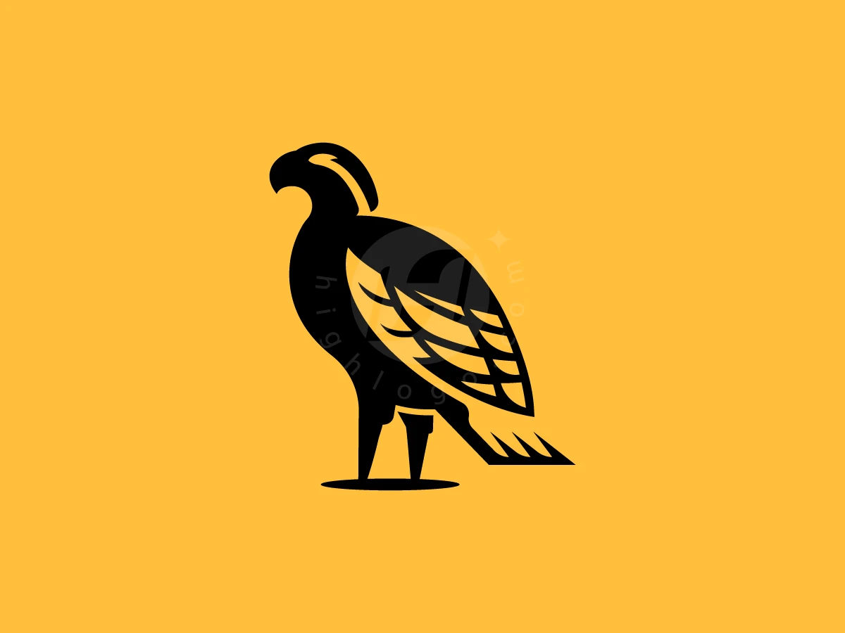 Minimal Eagle Strong Logo - Animal Logo design by RICO ZHAHRI for sale on Highlogo