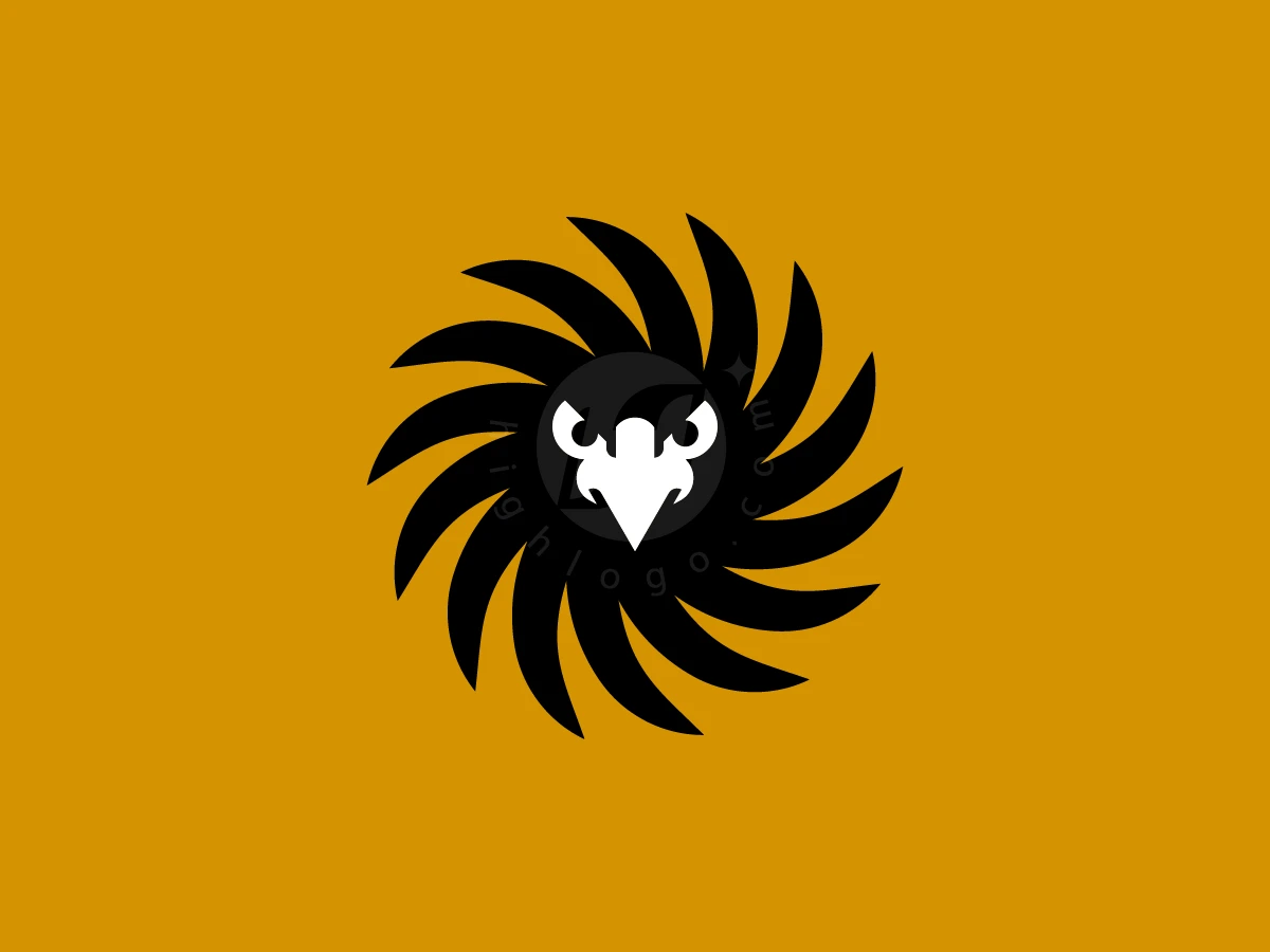 Brave Eagle Head Logo - Animal Logo design by RICO ZHAHRI for sale on Highlogo