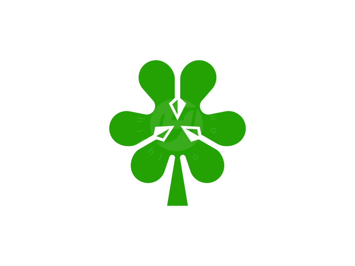 Creative Clover Spear Logo - General Logo design by RICO ZHAHRI for sale on Highlogo