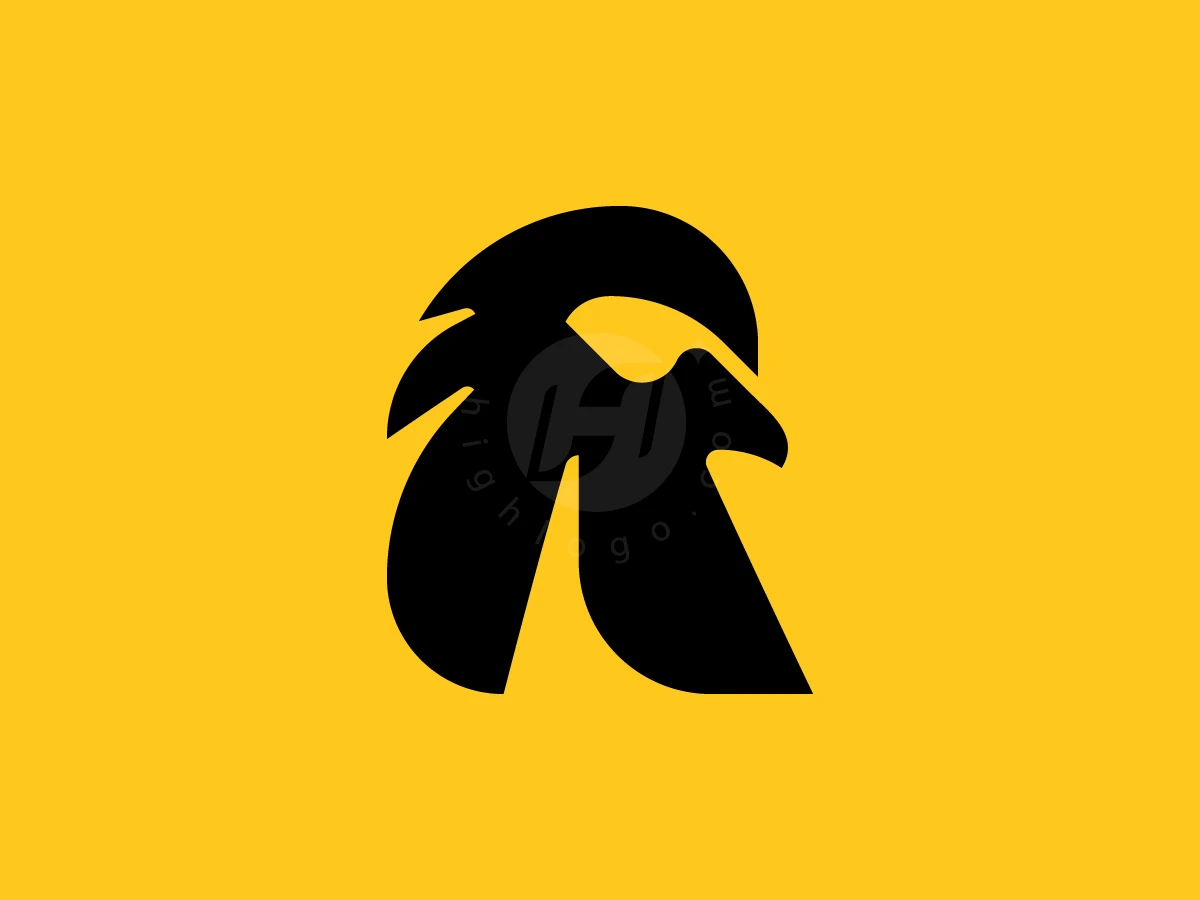 Letter R Falcon Logo - Animal Logo design by RICO ZHAHRI for sale on Highlogo