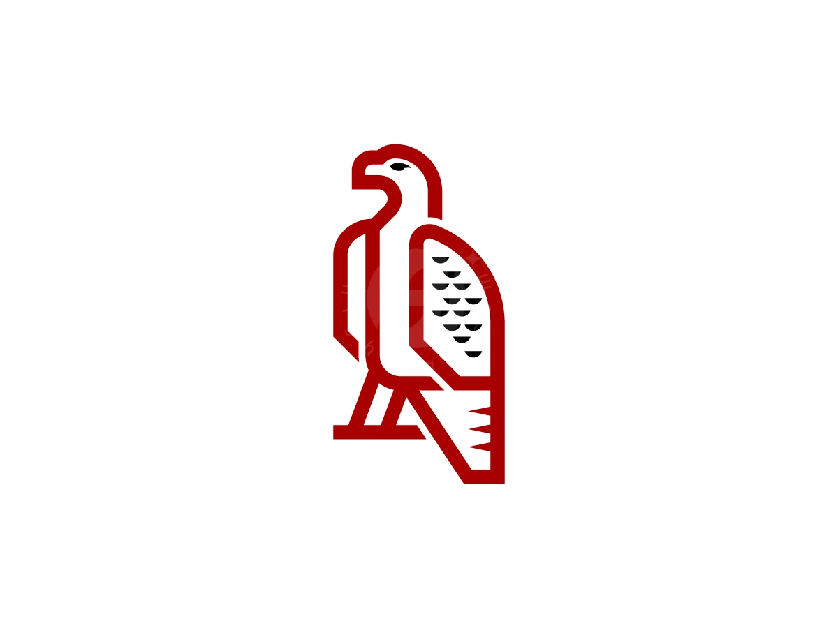 Confident Eagle Stylized Mark Logo - Animal Logo design by RICO ZHAHRI for sale on Highlogo