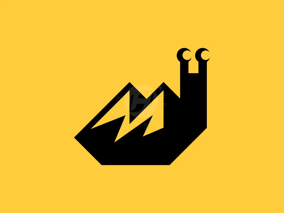 Creative Mountain Snail Logo - Animal Logo design by RICO ZHAHRI for sale on Highlogo