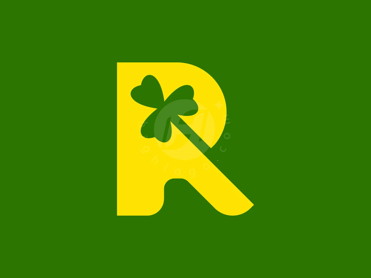 Letter R Clover Logo - Logo Logo design by RICO ZHAHRI for sale on Highlogo