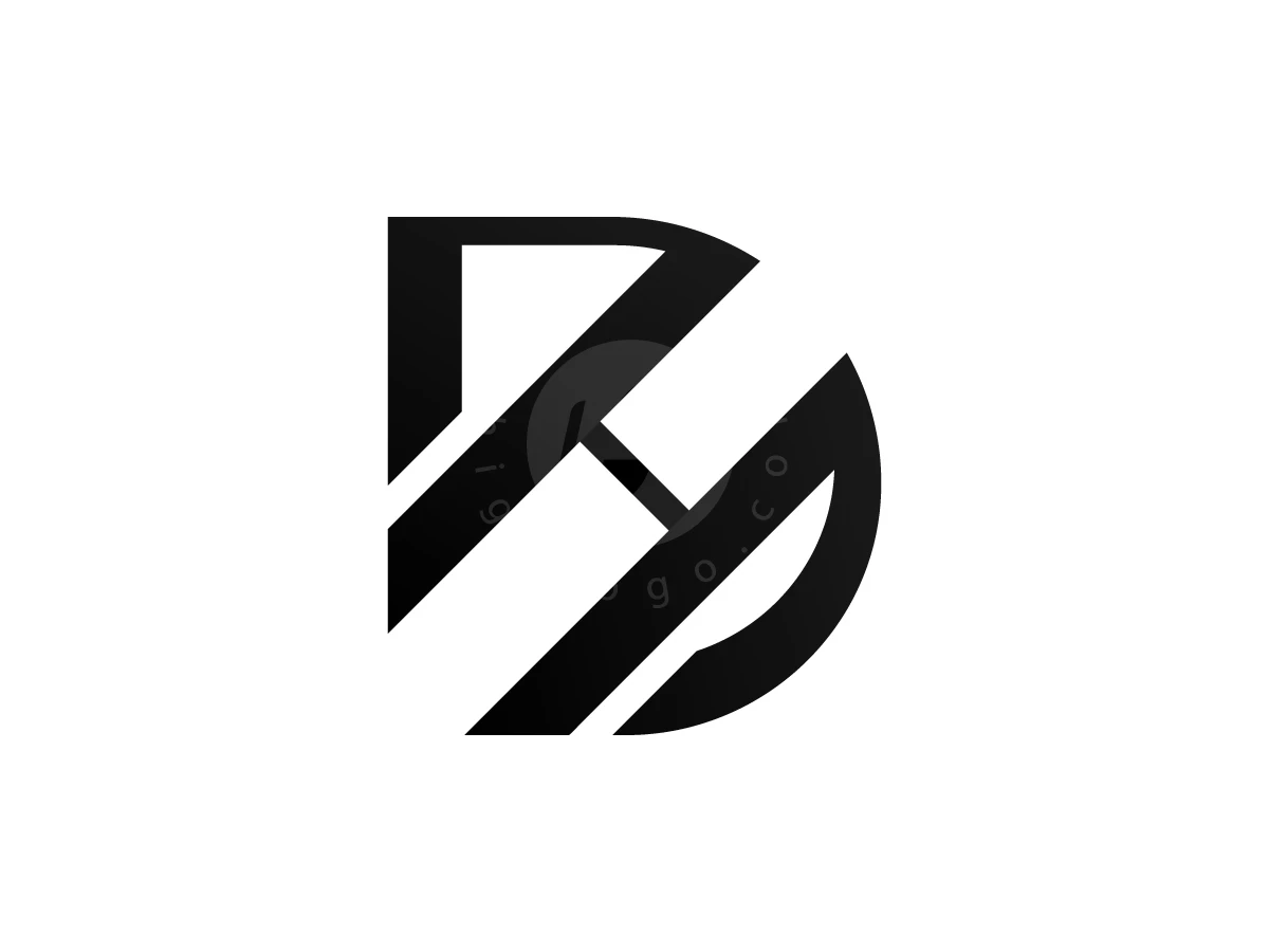 Stylized HD Letter Logo - Logo Logo design by RICO ZHAHRI for sale on Highlogo