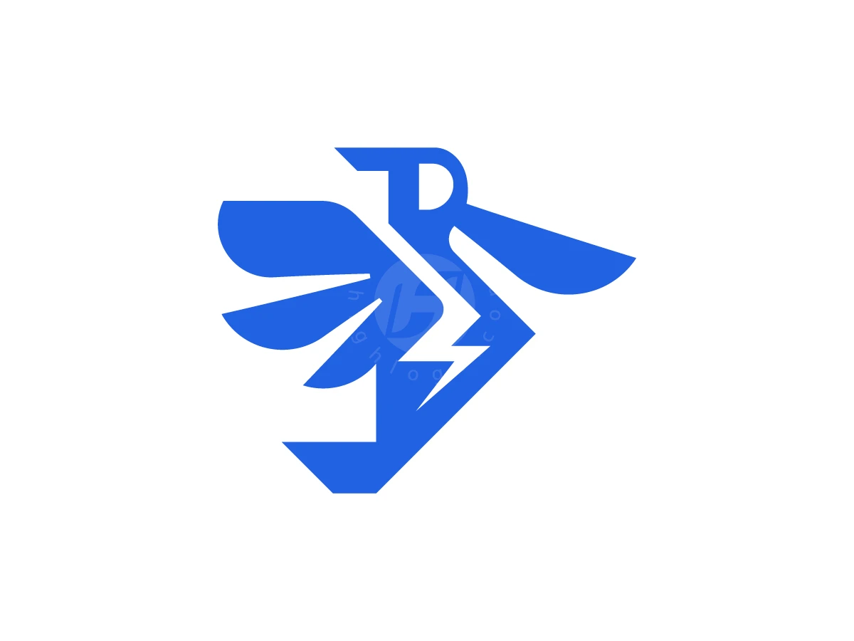 Minimal Pelican Thunder Logo - Animal Logo design by RICO ZHAHRI for sale on Highlogo