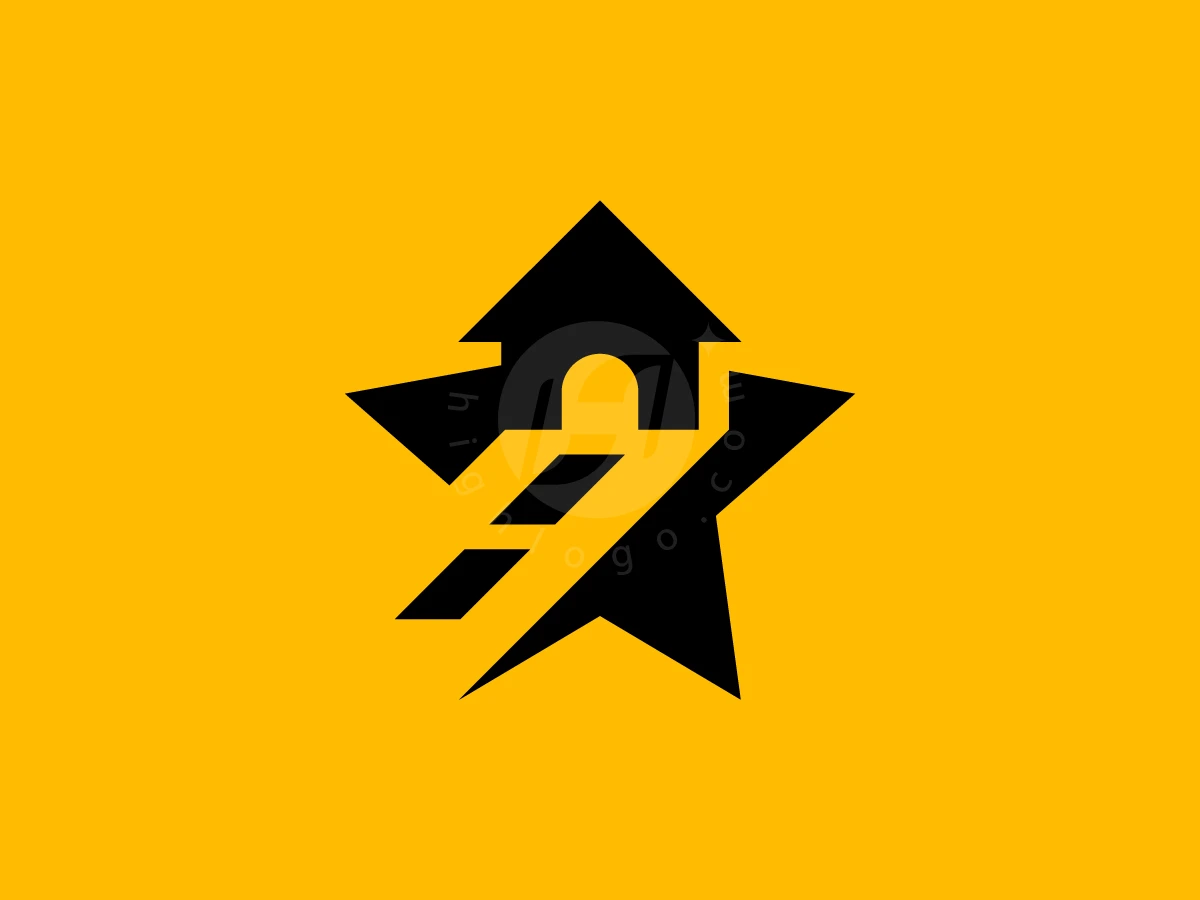 Creative Home Star Logo - Real Estate Logo design by RICO ZHAHRI for sale on Highlogo