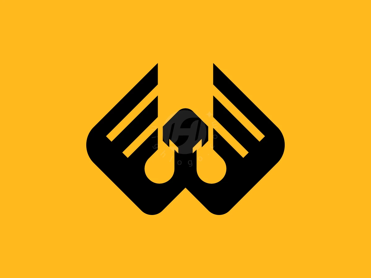 Letter W Octopus Logo - Animal Logo design by RICO ZHAHRI for sale on Highlogo