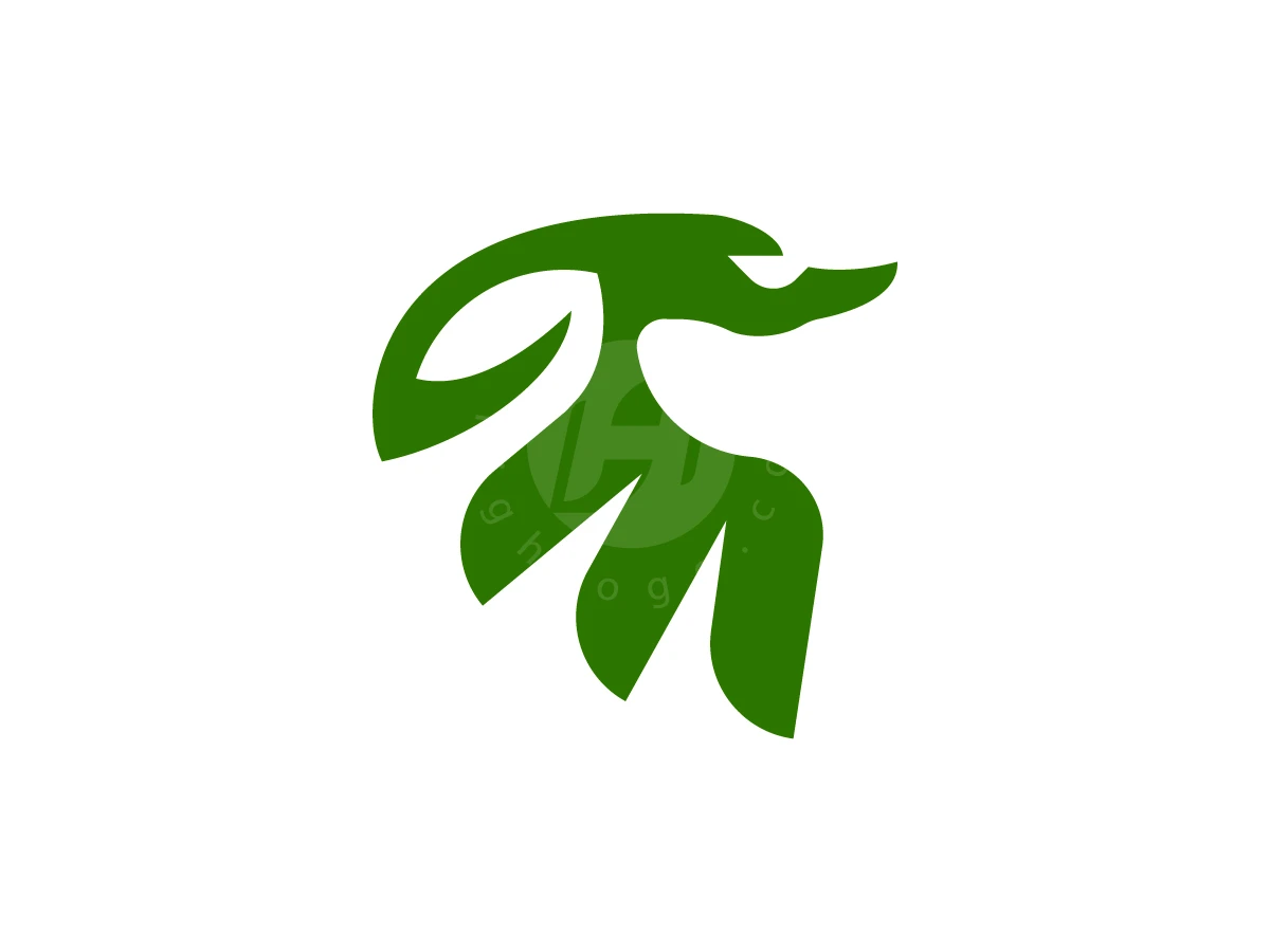 Leaf Duck Flying Logo - Animal Logo design by RICO ZHAHRI for sale on Highlogo