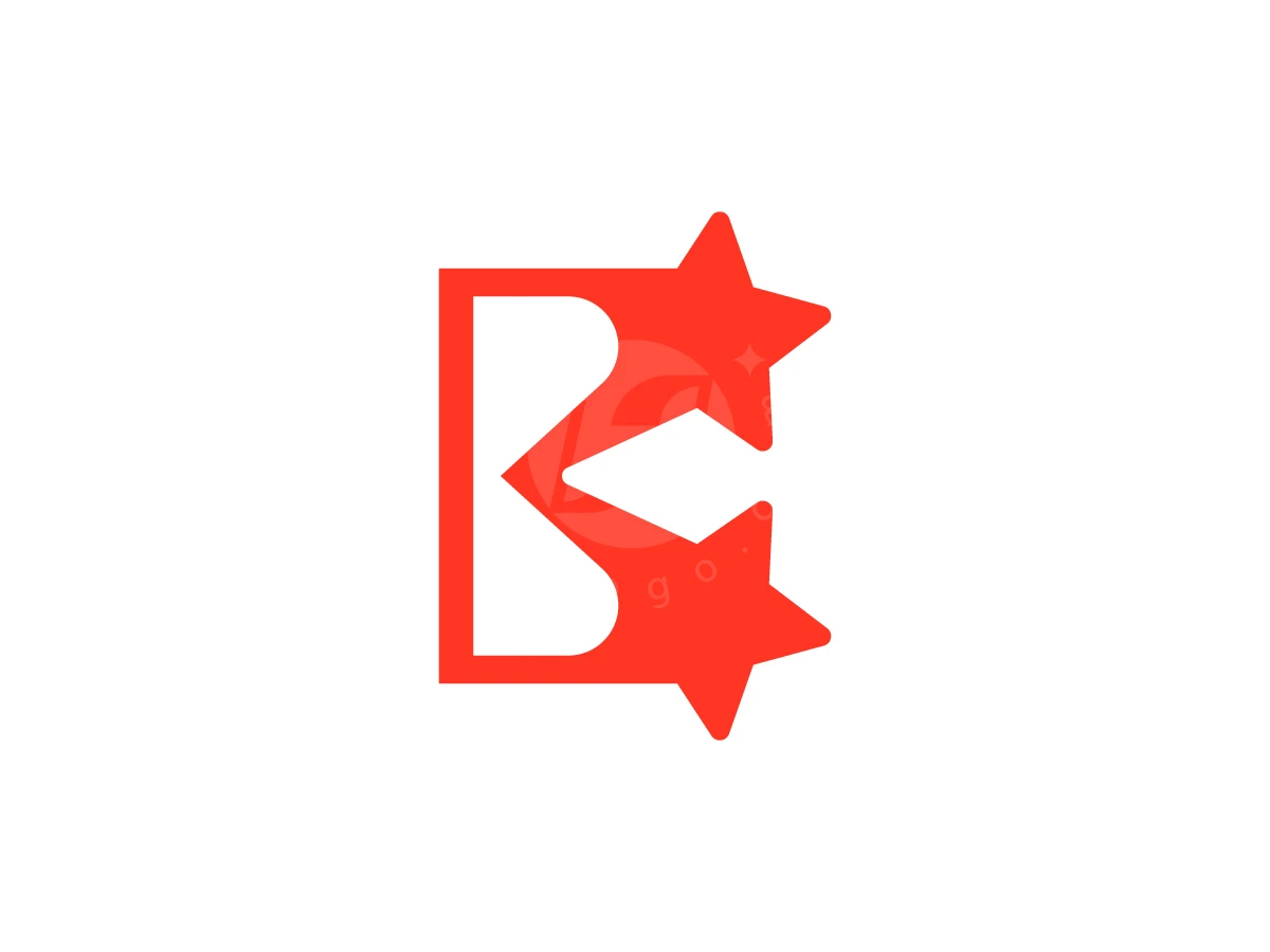 Minimal B Letter Star Logo - Logo Logo design by RICO ZHAHRI for sale on Highlogo