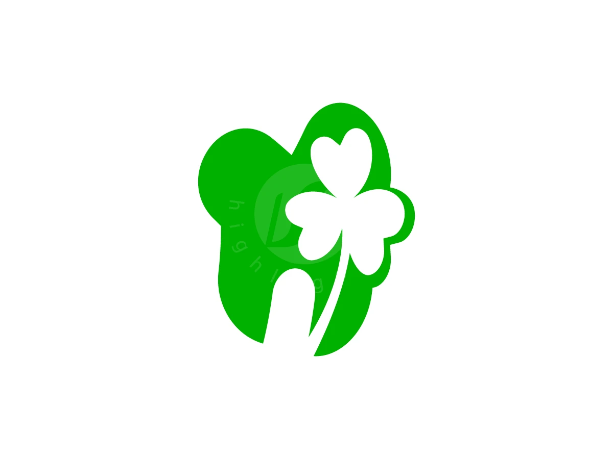 Simple Tooth Clover Dental Logo - Health Logo design by RICO ZHAHRI for sale on Highlogo