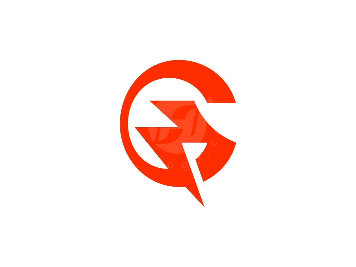 G Letter Thunder Bolt Logo - Logo Logo design by RICO ZHAHRI for sale on Highlogo