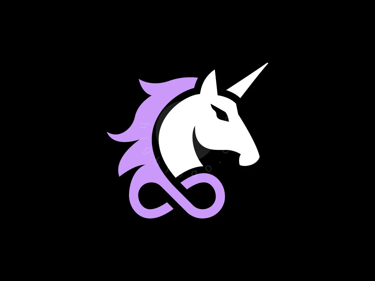 Unicorn Infinity Logo - Animal Logo design by RICO ZHAHRI for sale on Highlogo