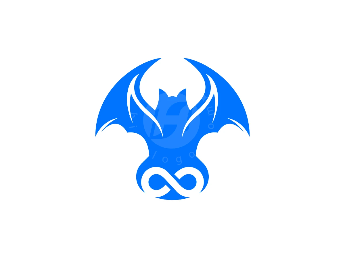 Creative Bat Infinity Logo - Animal Logo design by RICO ZHAHRI for sale on Highlogo