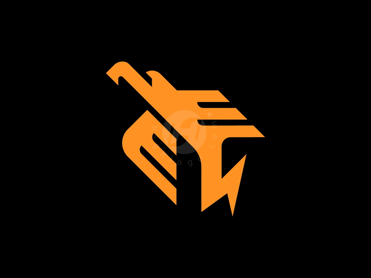 Thunder Bolt Eagle Concept Logo - Animal Logo design by RICO ZHAHRI for sale on Highlogo