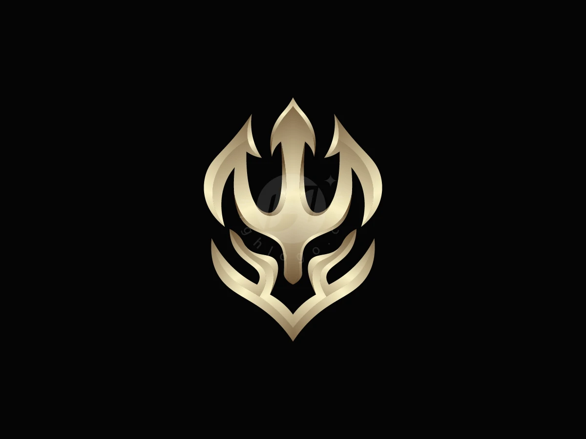 Luxury Elite Fox Trident Logo - Logo Logo design by M zahid for sale on Highlogo