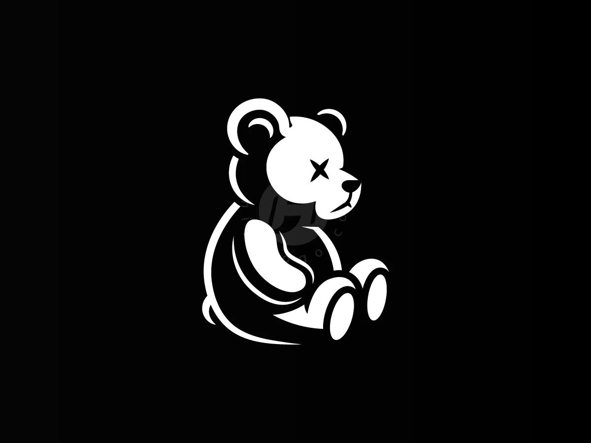White Teddy Bear Toy Logo - Abstract Logo design by M zahid for sale on Highlogo