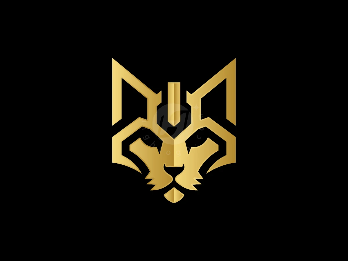 Golden Fox Power Geometric Logo - Handcrafted Logo design by M zahid for sale on Highlogo