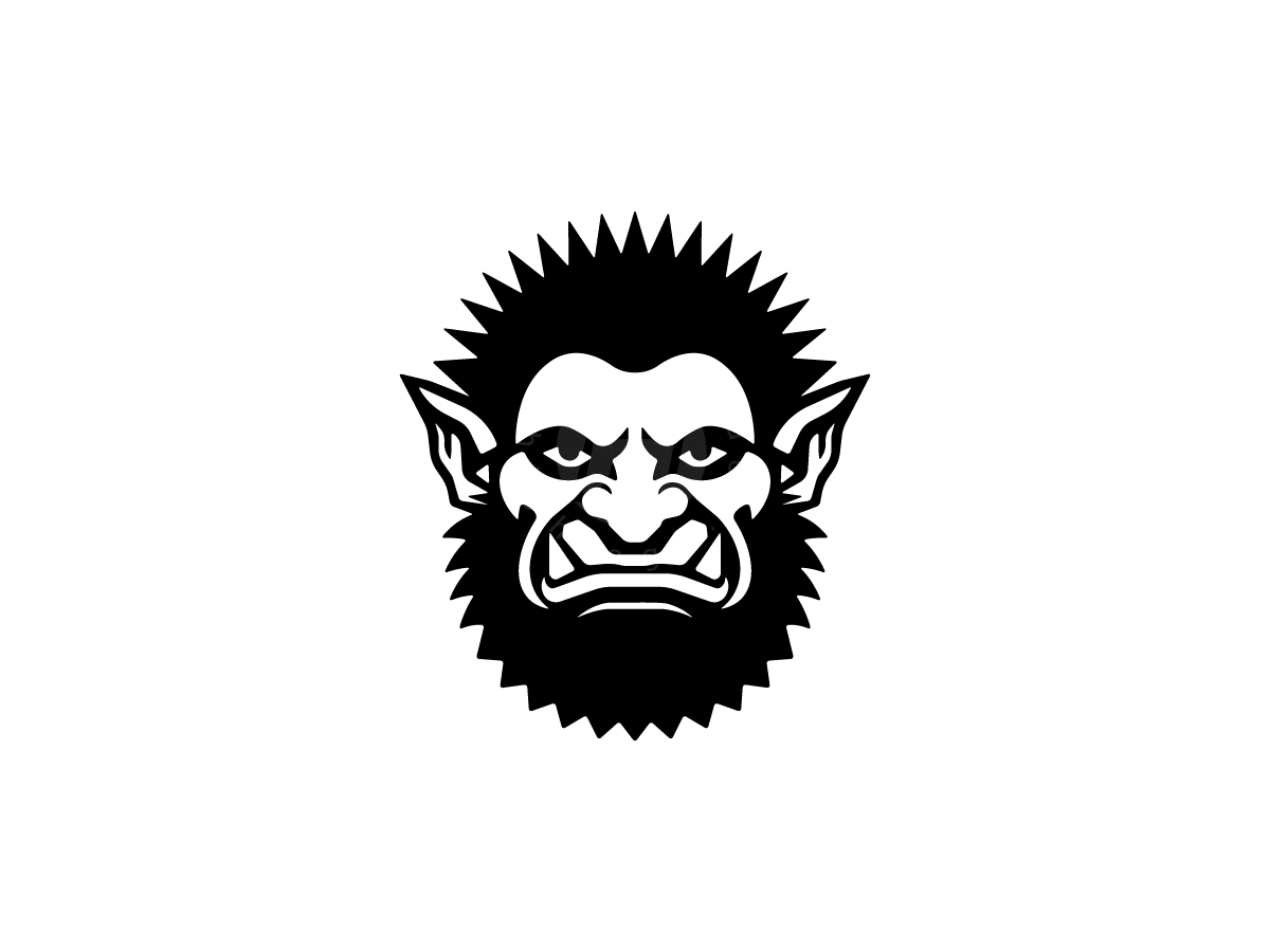 Mythic Fierce Monster Logo - Logo Logo design by M zahid for sale on Highlogo
