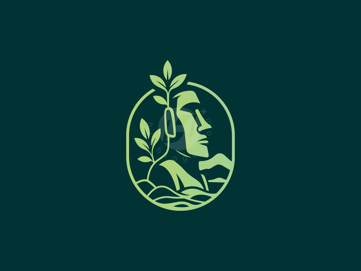 Moai Nature Fusion Logo - Beauty Logo design by M zahid for sale on Highlogo