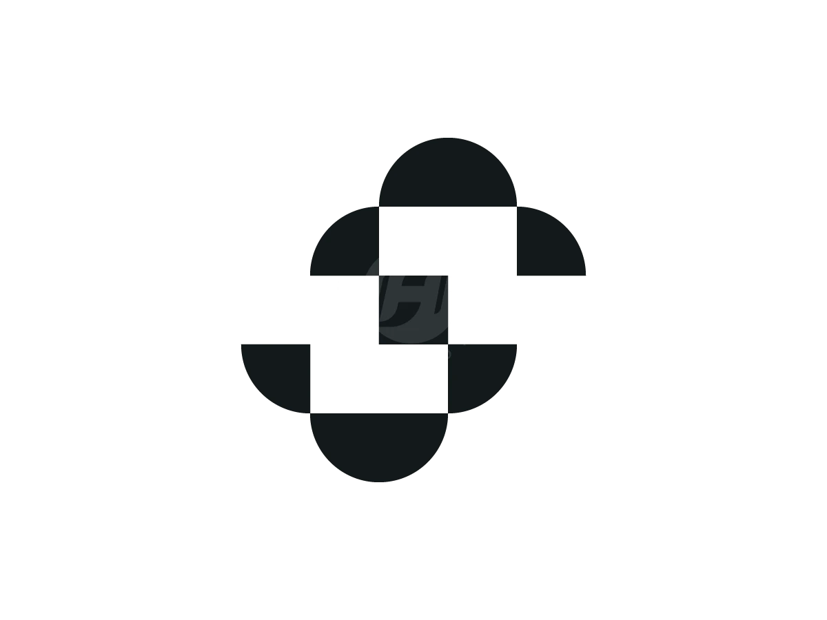 Minimal S Geometric Logo - Logo Logo design by M zahid for sale on Highlogo