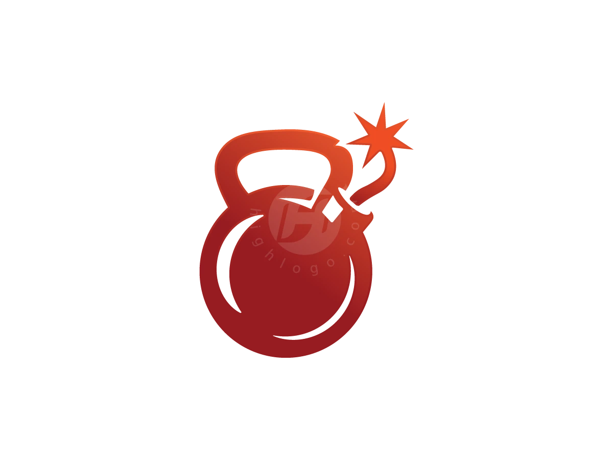 Kettlebell Blast Logo - Health Logo design by M zahid for sale on Highlogo