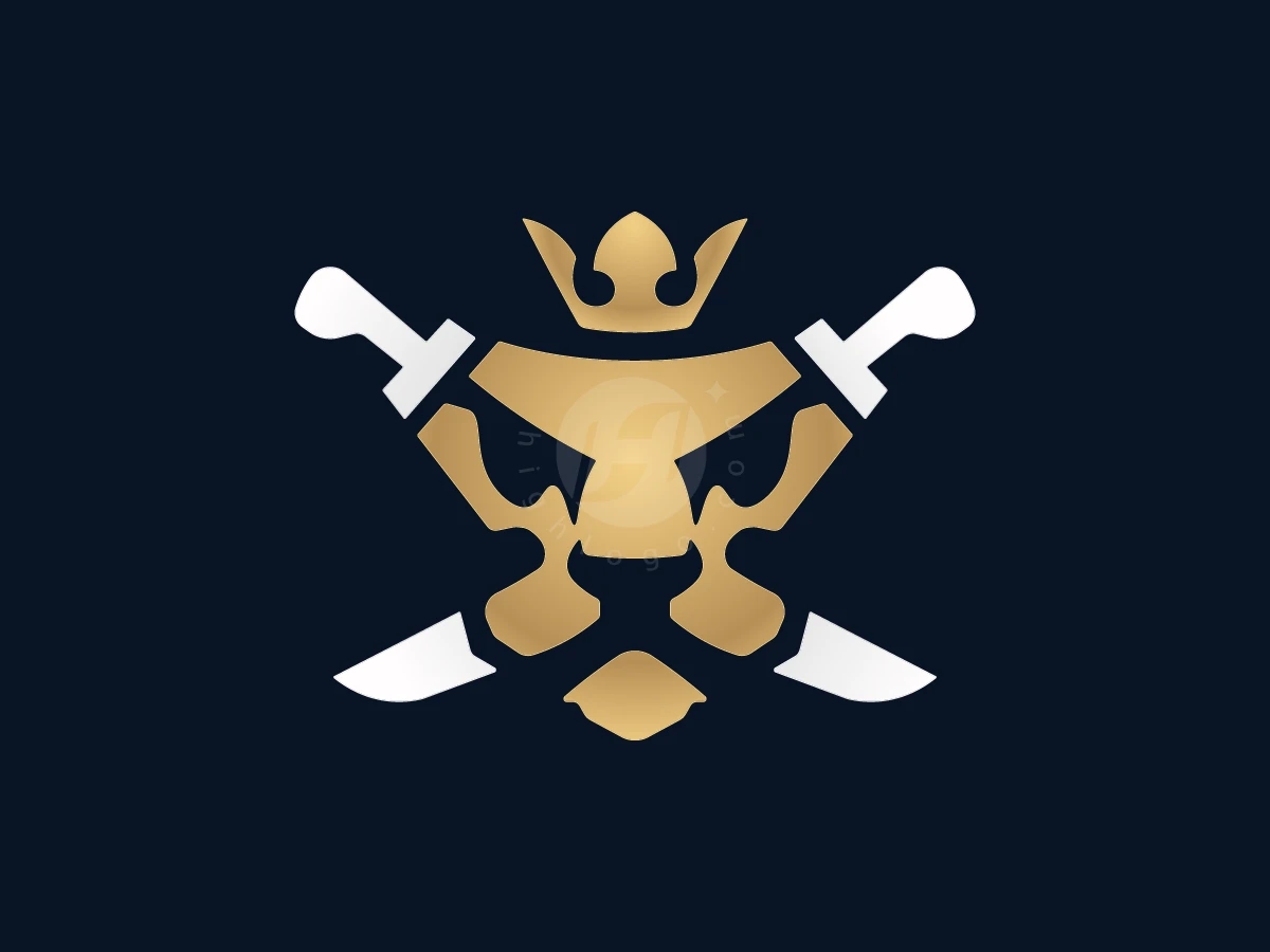 Handdrawn Lion Sword Logo - Organizations Logo design by M zahid for sale on Highlogo