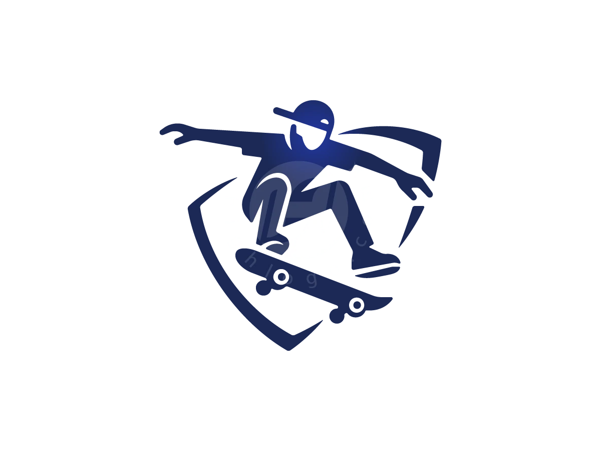 Man Skateboarding Logo - Logo Logo design by M zahid for sale on Highlogo