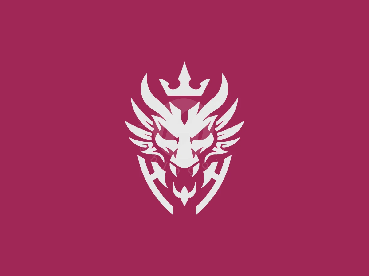 Royal Dragon Crest Logo - Animal Logo design by M zahid for sale on Highlogo
