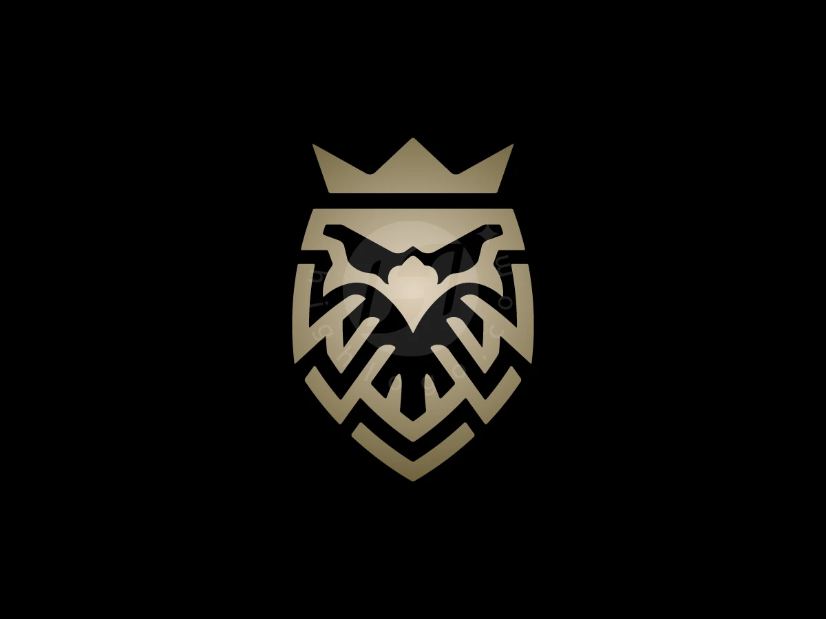 Golden Crown Guardian Eagle Logo - Logo Logo design by M zahid for sale on Highlogo