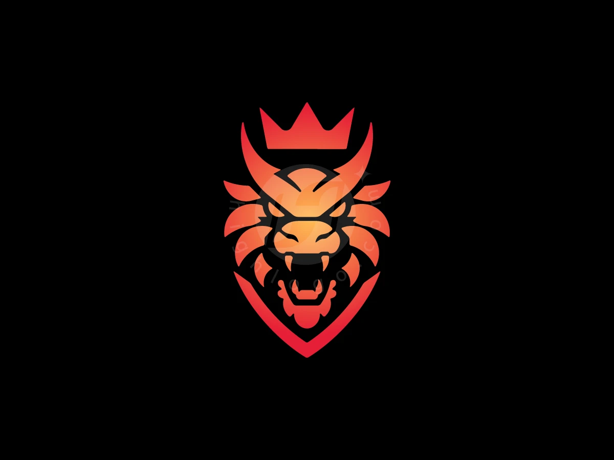 Fire Dragon Logo - Animal Logo design by M zahid for sale on Highlogo