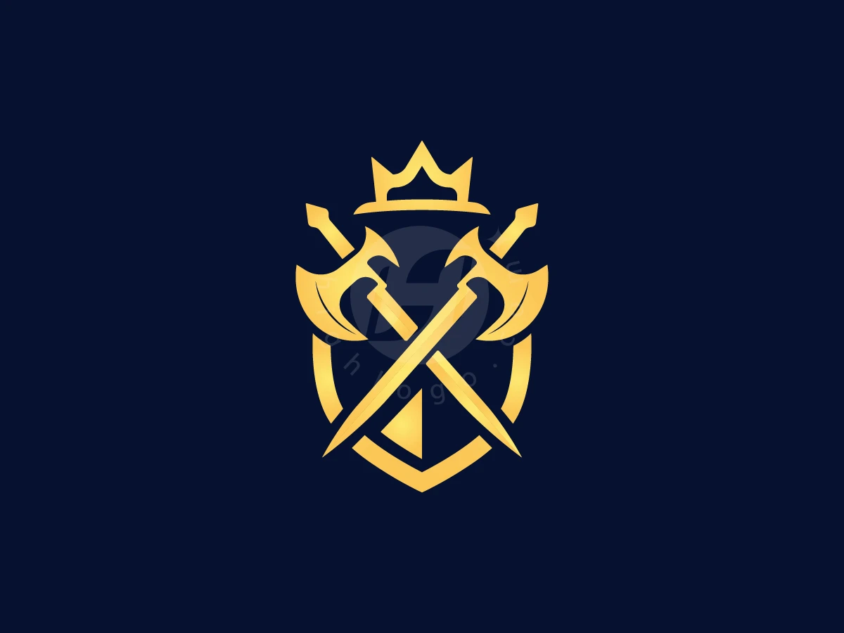 Axe Shield Logo - Gaming Logo design by M zahid for sale on Highlogo
