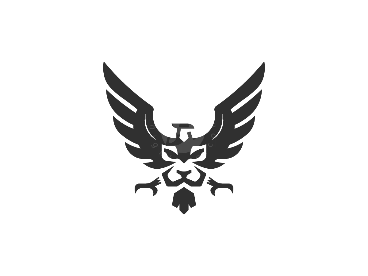 Freedom Eagle And Strong Lion Logo - Animal Logo design by M zahid for sale on Highlogo