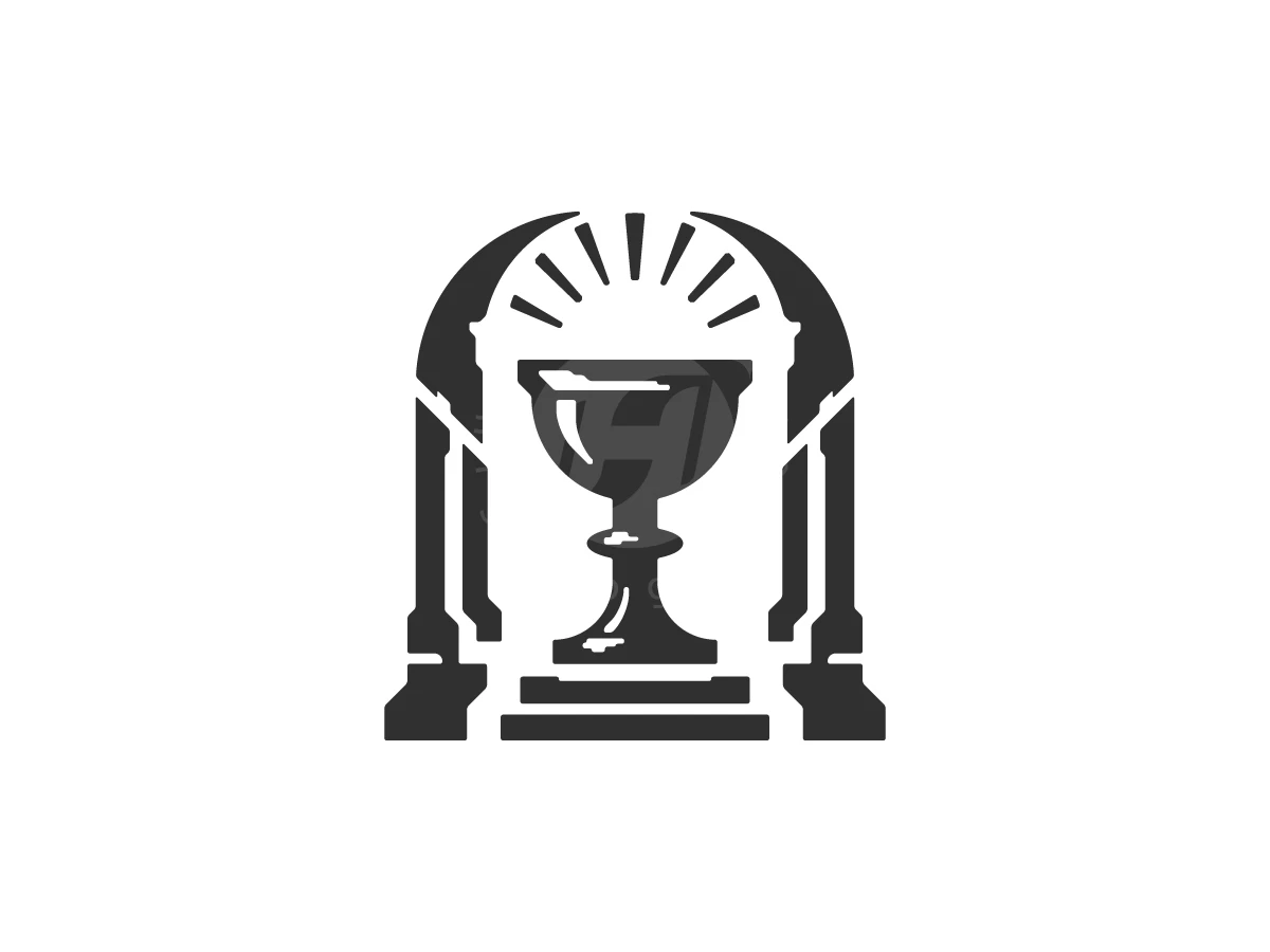 Modern Recognition Trophy Archway Logo - Gaming Logo design by M zahid for sale on Highlogo