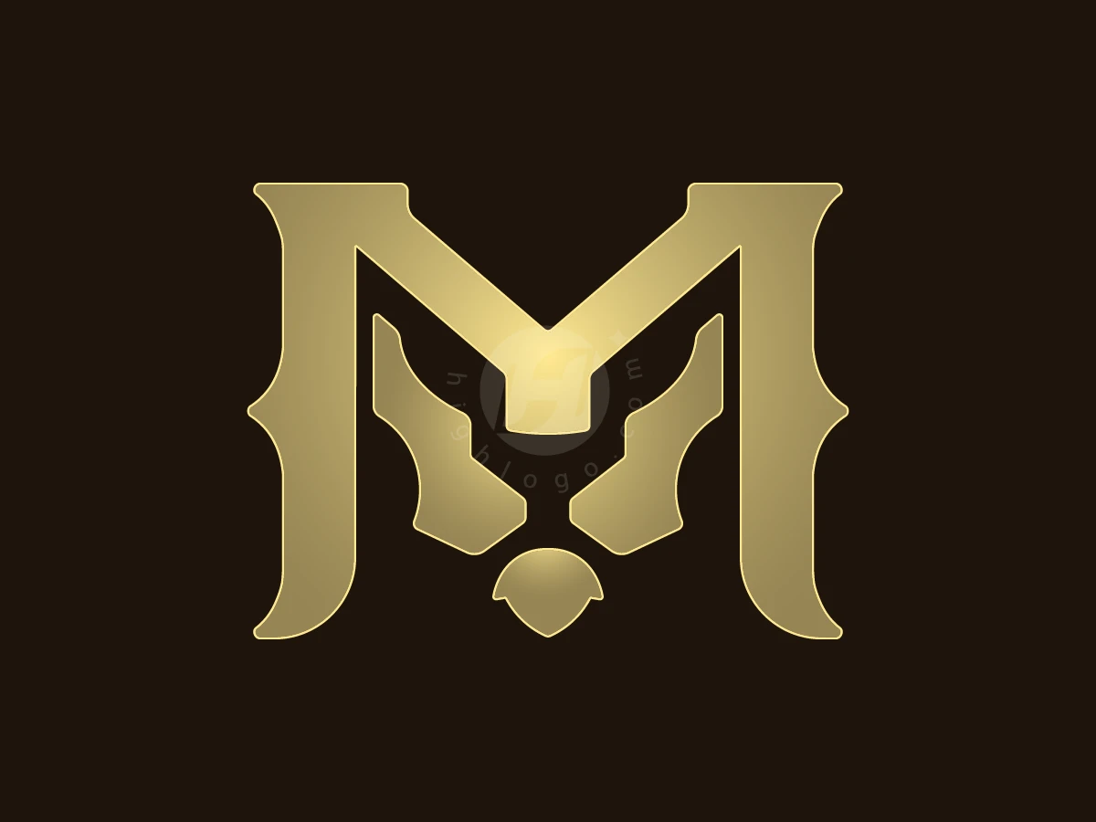 Majestic M Lion Logo - Abstract Logo design by M zahid for sale on Highlogo