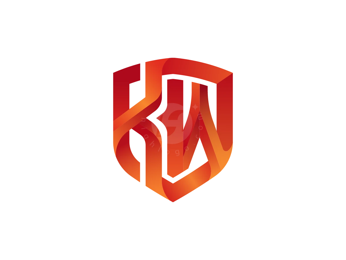 Bold Kw Shield Logo - Abstract Logo design by M zahid for sale on Highlogo