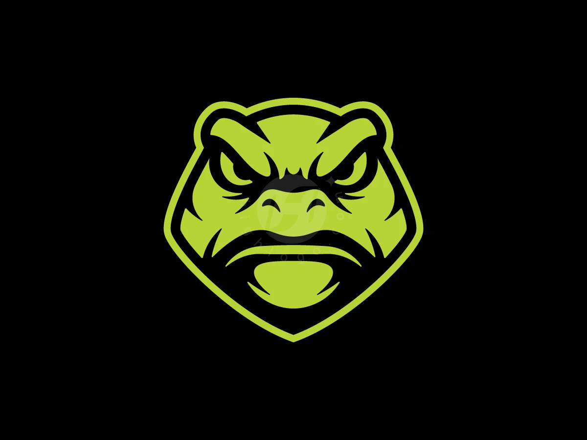 Savage Frog Head Vector Logo - Logo Logo design by M zahid for sale on Highlogo