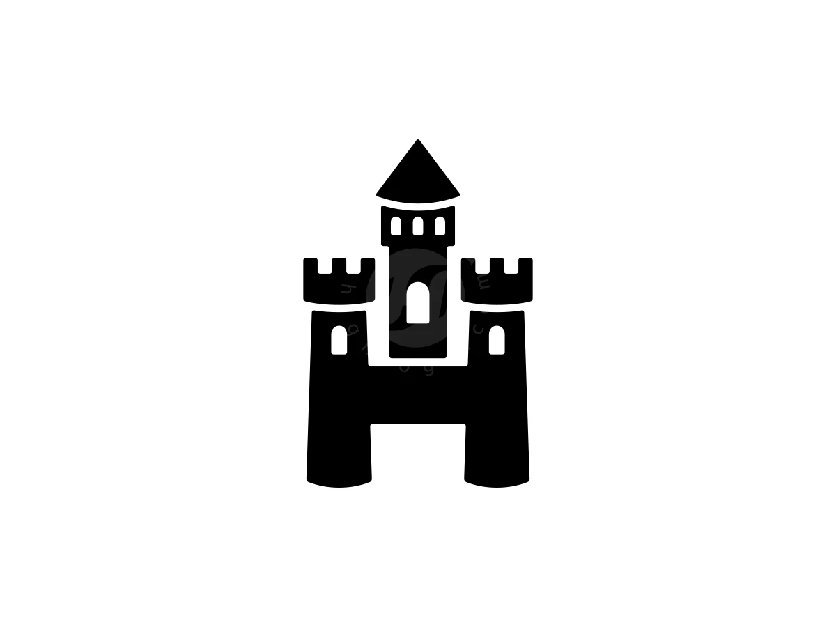 Modern Letter H Castle Logo - Logo Logo design by Iwan Yulianto for sale on Highlogo