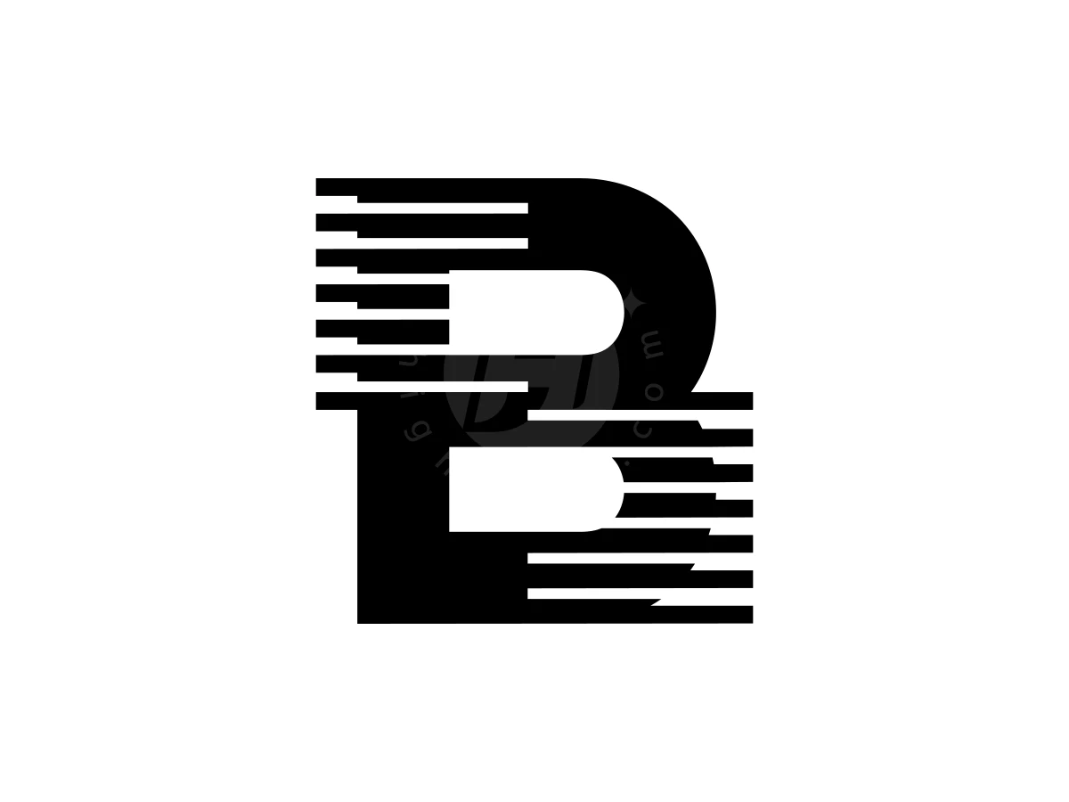 Letter B Stripes Line Logo - Logo Logo design by Iwan Yulianto for sale on Highlogo