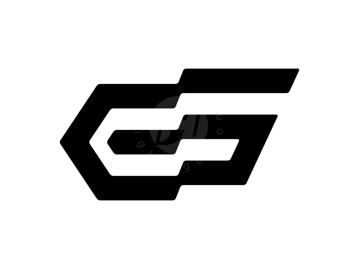 Dynamic Letter G Flag Logo - preview 1