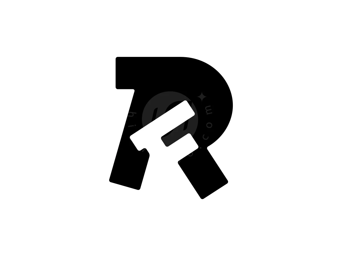 Dynamic Letter R And F Logo - Logo Logo design by Iwan Yulianto for sale on Highlogo