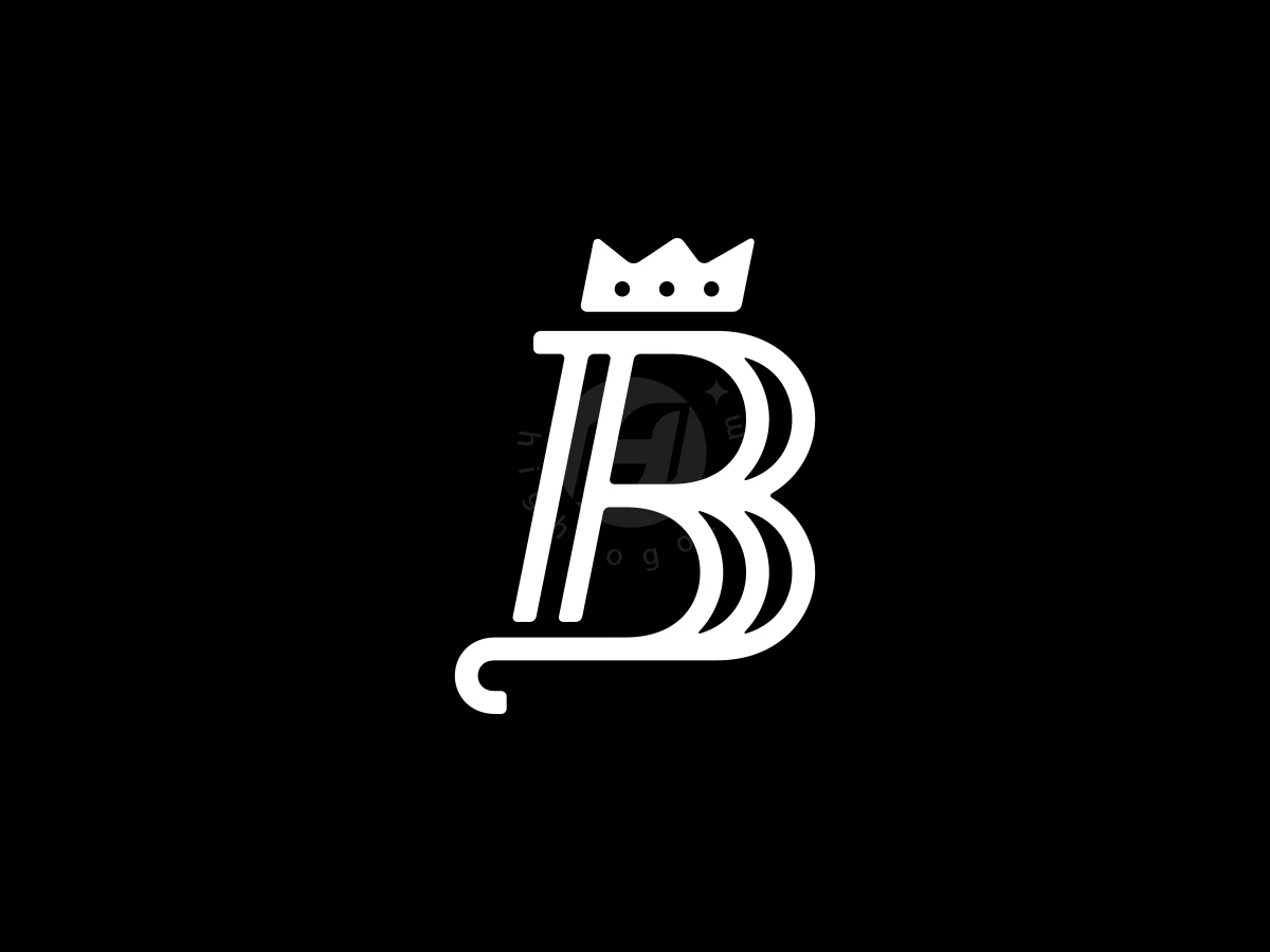Letter B Crown Ornament Logo - Beauty Logo design by Iwan Yulianto for sale on Highlogo
