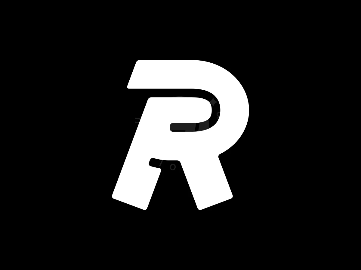 Modern Letter R Monogram Logo - preview 1