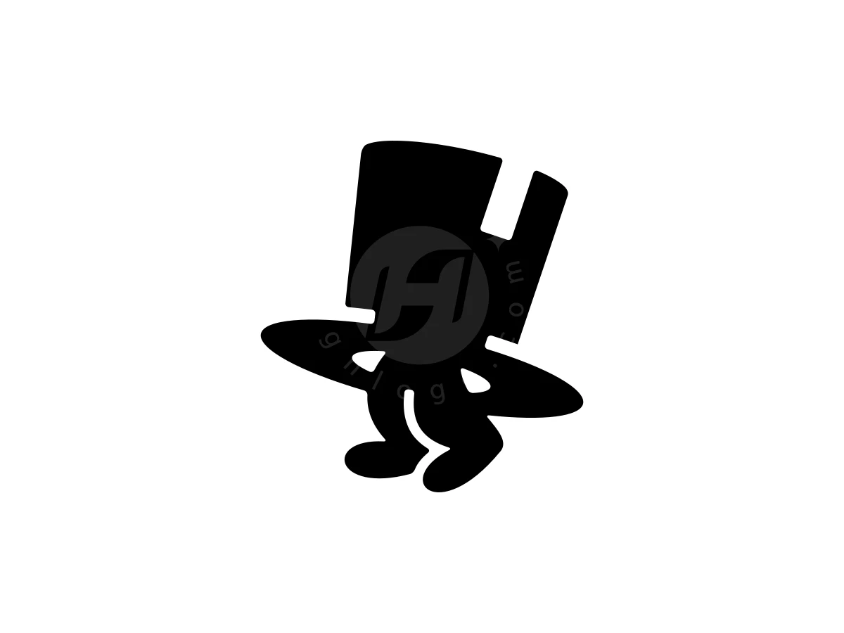 Luxury Magic Hat Tricks Logo - Media Logo design by Iwan Yulianto for sale on Highlogo