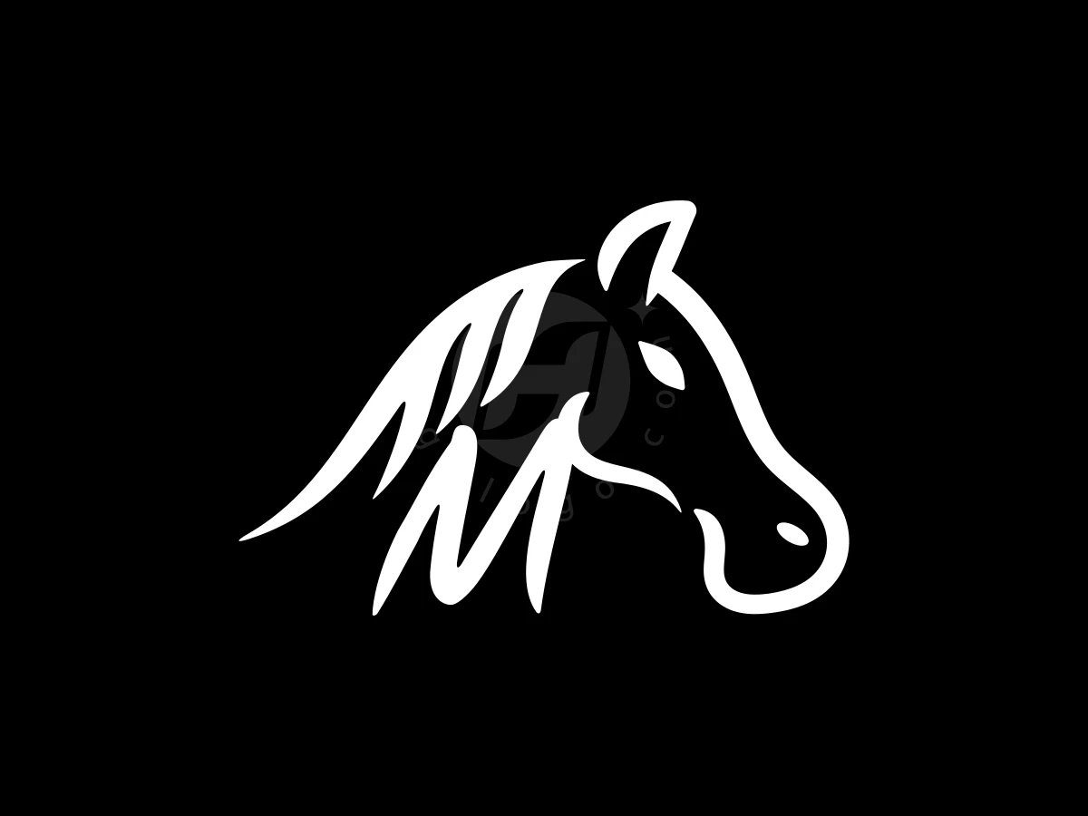 Luxury Letter M Horse Logo - Animal Logo design by Iwan Yulianto for sale on Highlogo